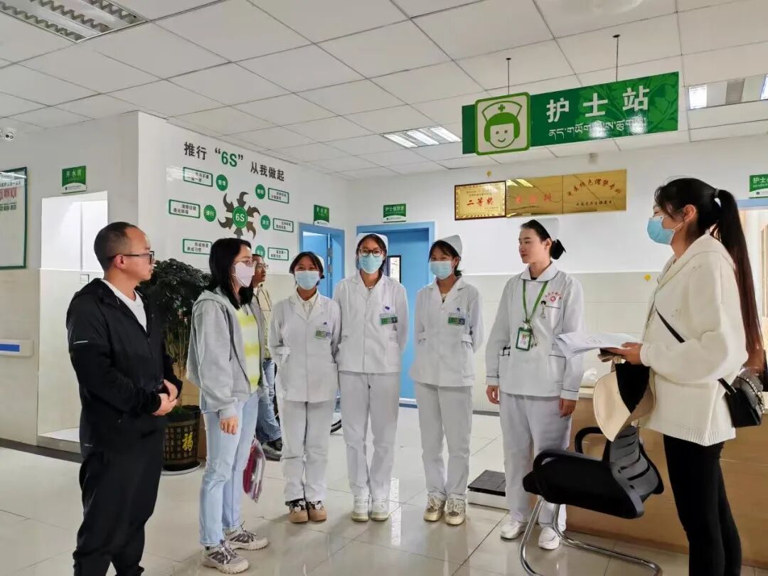  以督查促规范 以协同育人才——我校赴迪庆州人民医院及迪庆州藏医院开展实习生专项督查(图1)