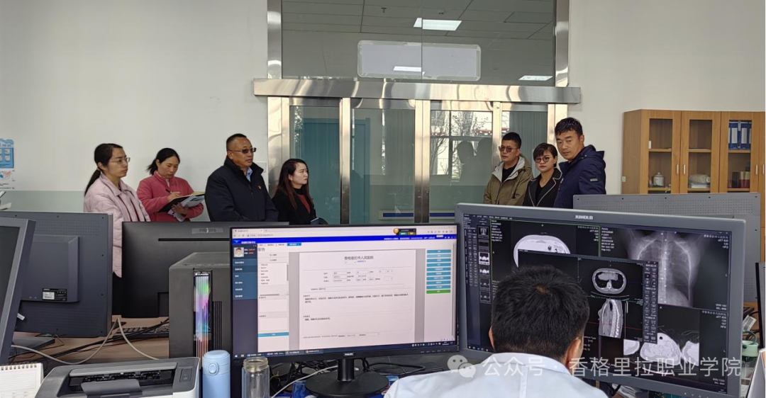 医学教育部组织开展香格里拉市区用人单位“访企拓岗促就业”走访活动(图1)