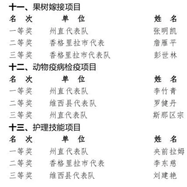 香职新闻｜匠心筑梦 技能成才—迪庆州第二届职业技能大赛暨产业工人技能竞赛圆满落幕(图10)